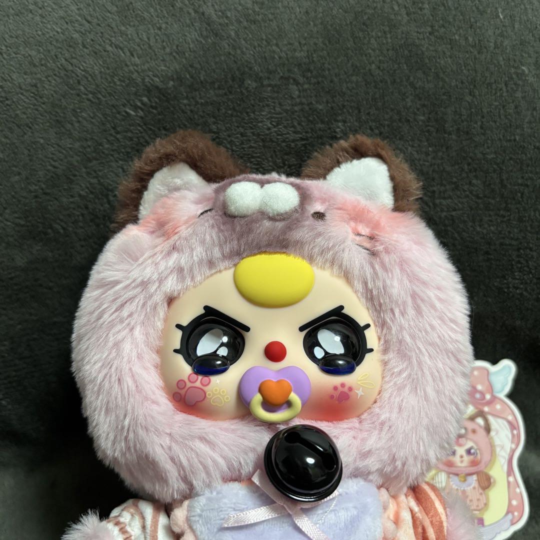 babythree ピンクの猫 ぬいぐるみ - メルカリ