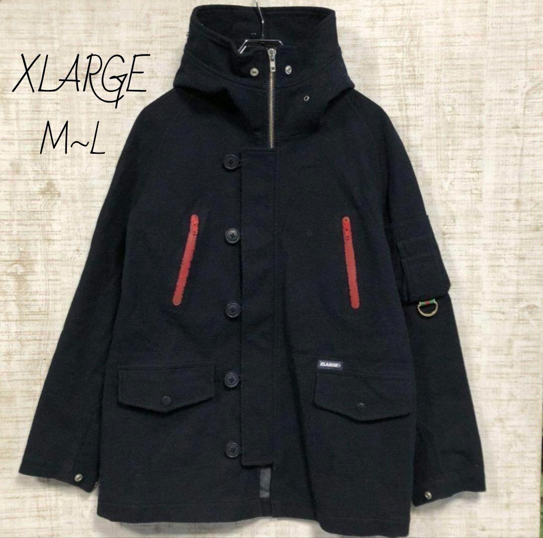 XLARGE☆エクストララージ　ブルゾン　ジャケット　アウター　M~L　古着