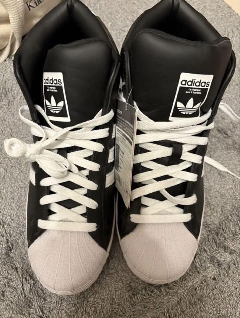 2025年新作 未使用 adidas スーパースター プロモデル 廃盤レアFV4498 27.5 靴
