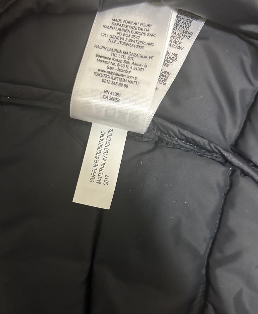 Polo Ralph Lauren ダウンベスト L ブラック