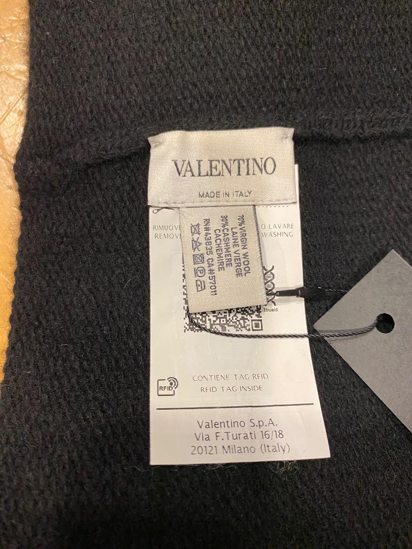 帽子 Valentino logo beanie