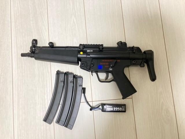 2021特集 次世代MP5A5 東京マルイ マガジン + リポバッテリー付き