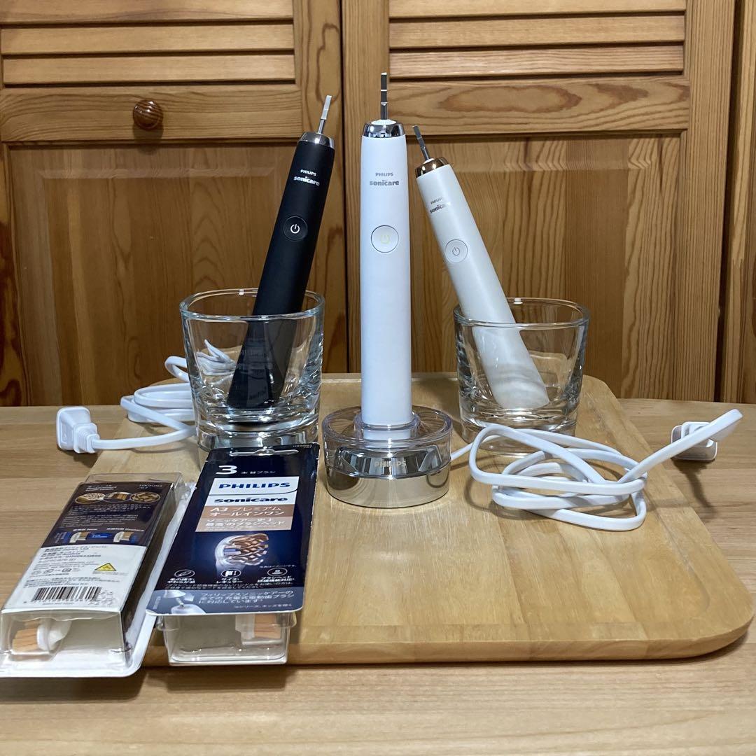 PHILIPSソニッケアー　電動歯ブラシ　ダイヤモンドクリーン　新品替えブラシ付