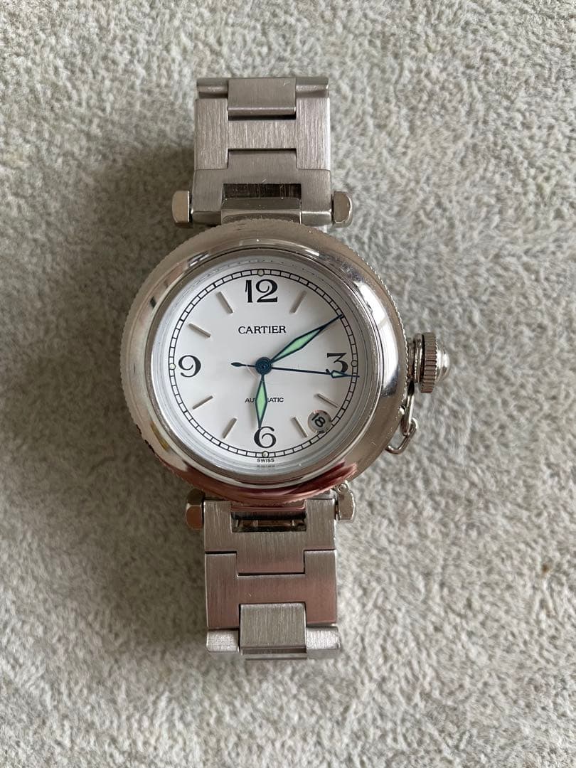 自動巻き腕時計 カルティエロゴ