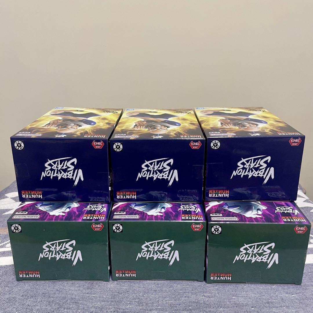VF7260 未開封 ハンターハンター メルエム ネテロ 6個セット VF7260 未開封 ハンターハンター メルエム ネテロ 6個セット