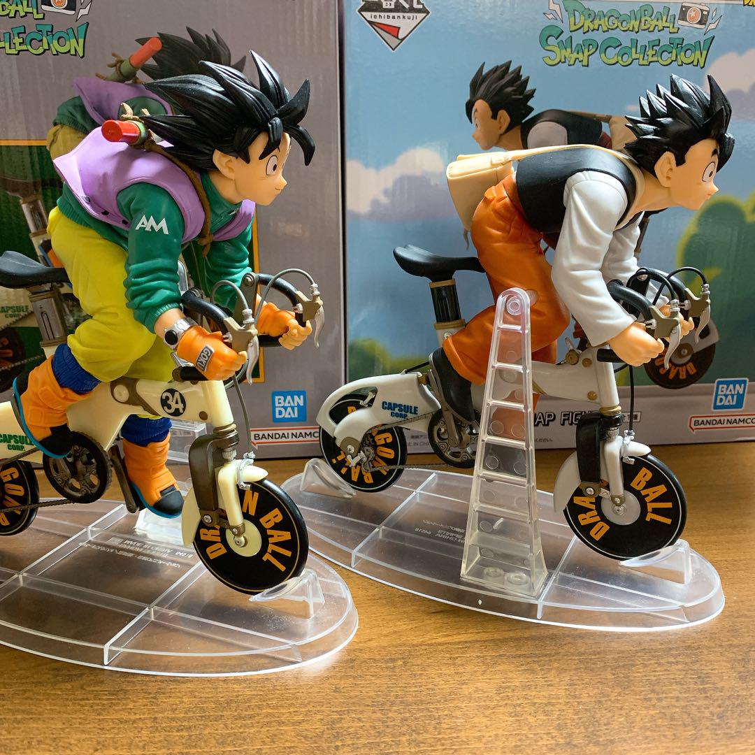 ドラゴンボール　一番くじ　A賞　孫悟空　B賞　孫悟飯　自転車　フィギュア ドラゴンボール 一番くじ A賞 孫悟空 B賞 孫悟飯 自転車