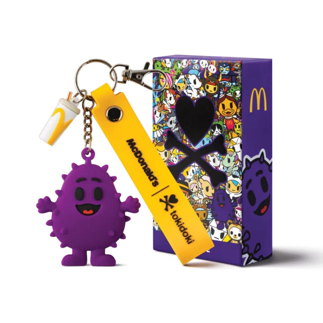 マクドナルド X TOKIDOKI コラボ キーチェーン 新品 ３点セット