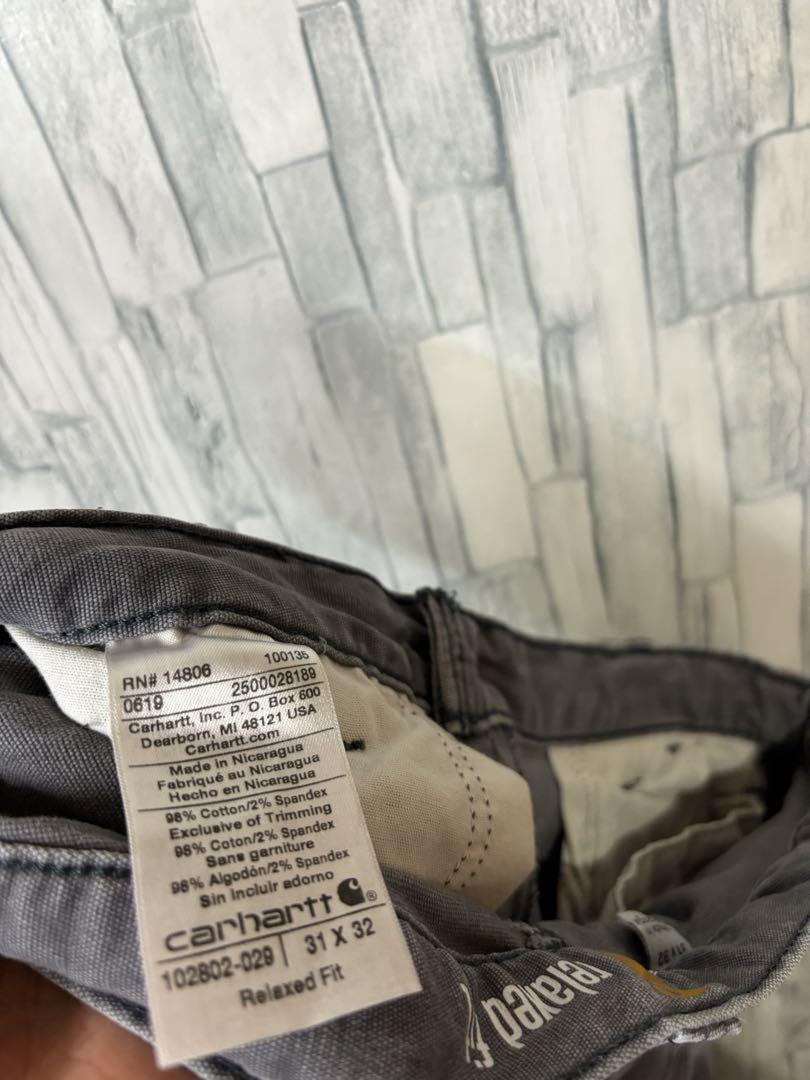 カーハート Carhartt ダブルニー フェード ダック ペインター パンツ 画像7