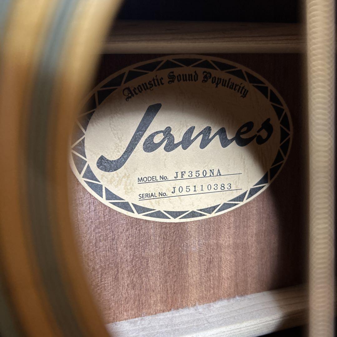 James JF350NA アコースティックギター
