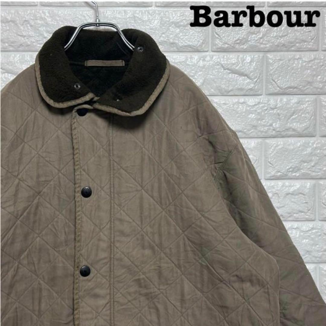 英国調★ バブアー Barbour キルティングジャケット ポーラ裏地 ゆるだぼ