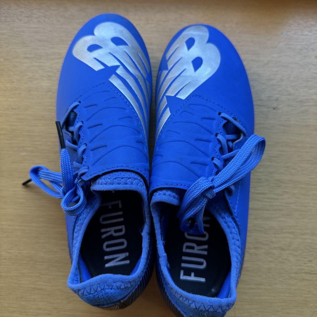 New Balance Furon 青 スパイクシューズ22.5センチ