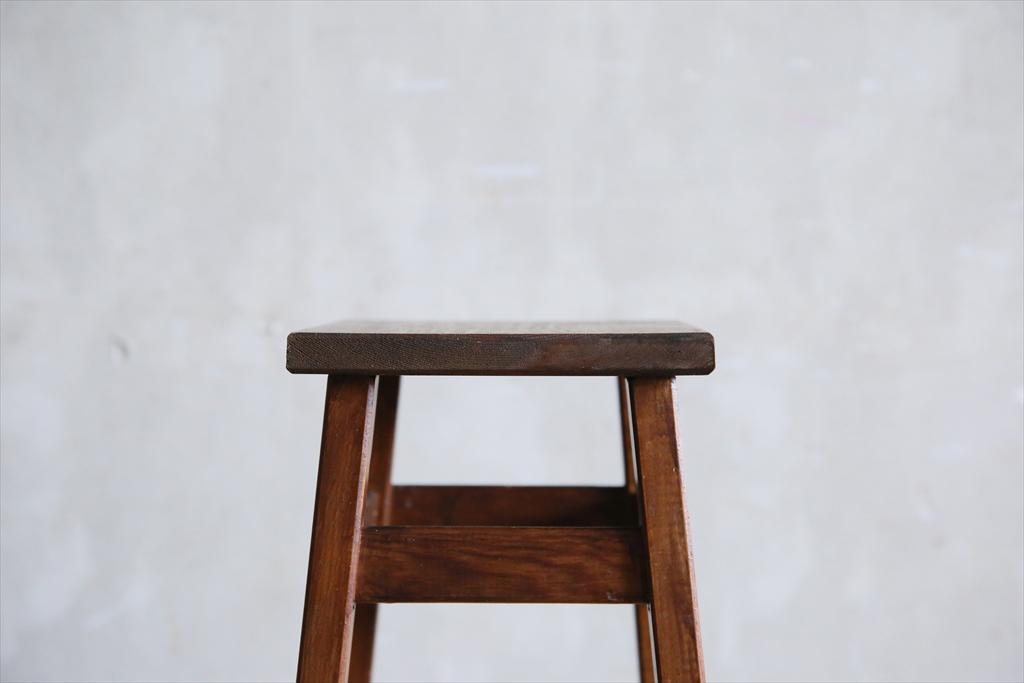 フランスアンティーク木製フラワースタンド/花台燭台/飾り棚/テーブル(82-34