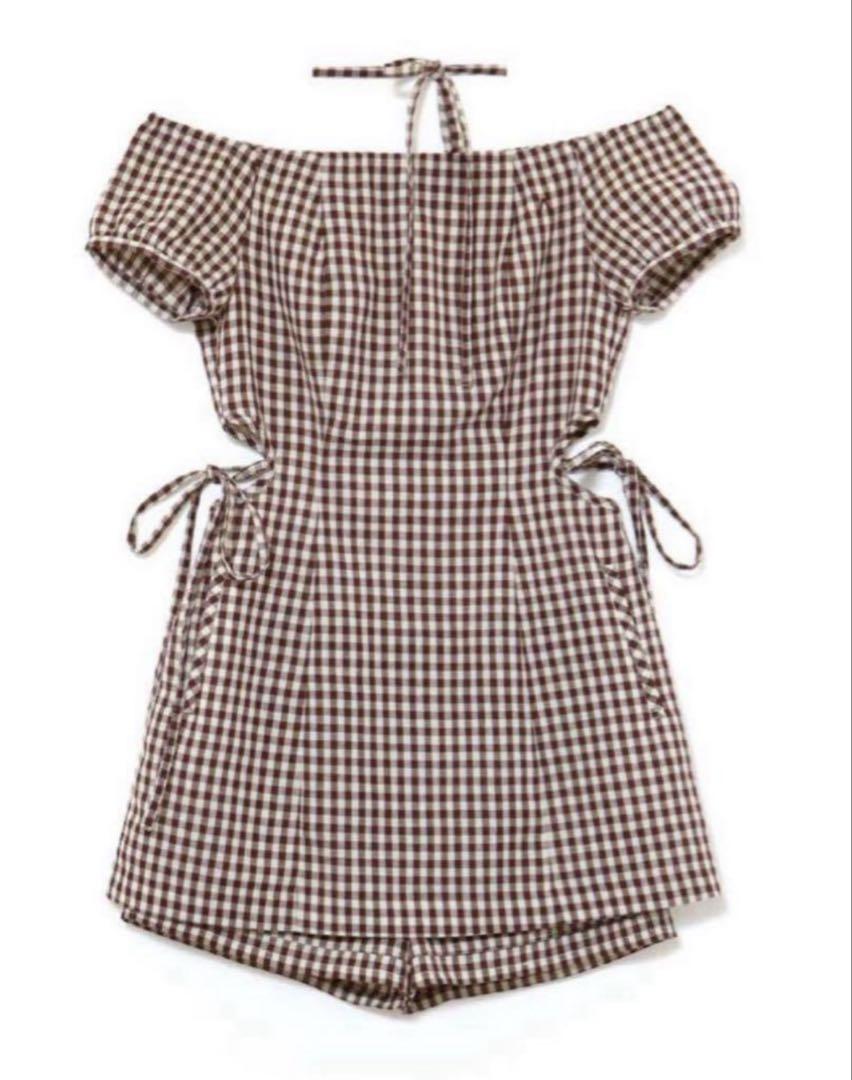 andmary Becky check mini dress - メルカリ