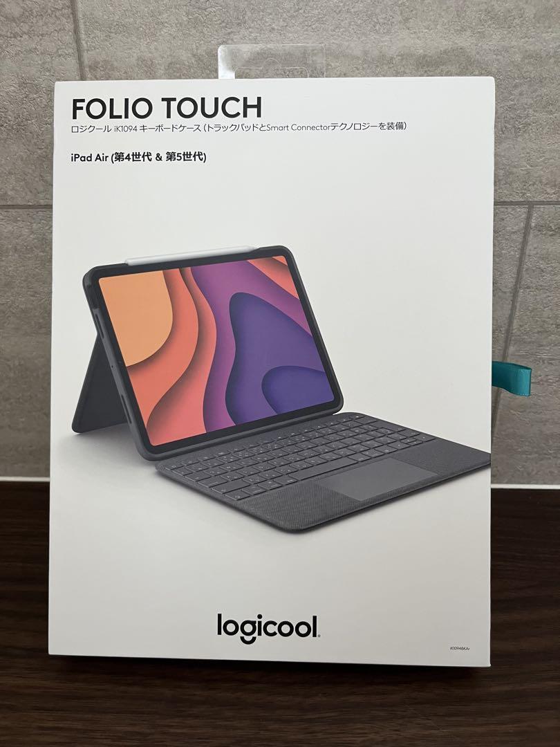 L*x様 Logicool FOLIO TOUCH iPad Air 専用カバー