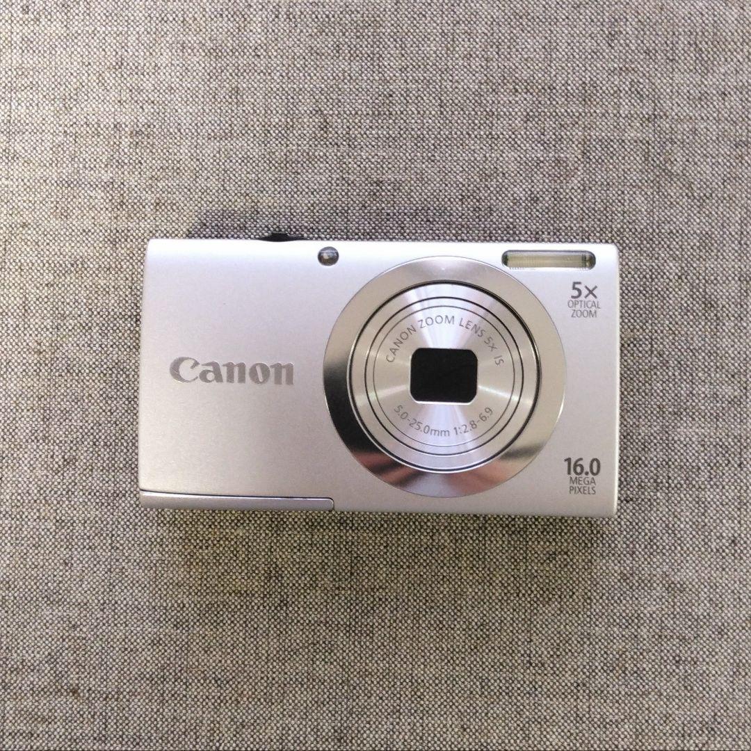 【動作品】Canon Power Shot A2400 IS コンデジ　キャノン Amazon | Canon デジタルカメラ PowerShot A2400IS シルバー