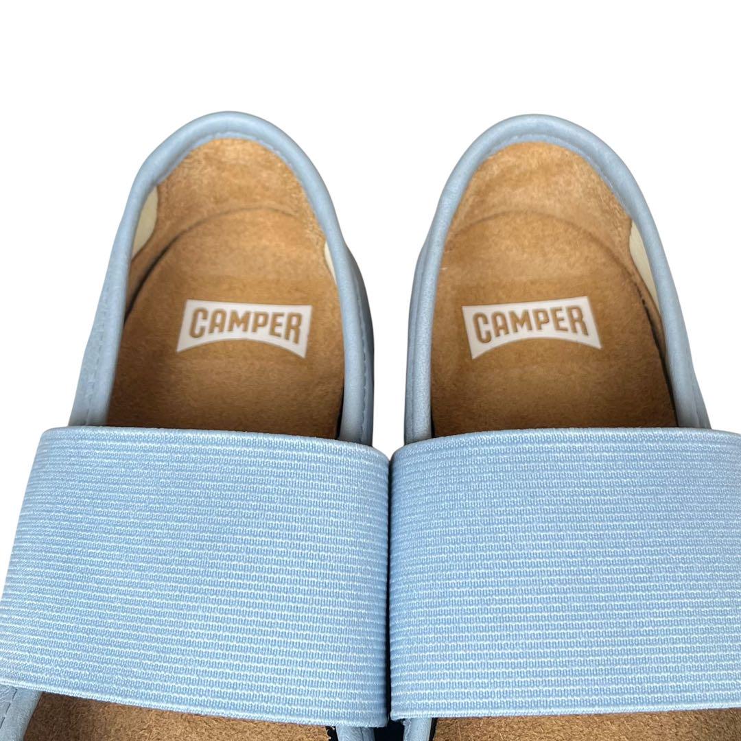 【最終価格】CAMPER 36 RIGHT NINA レザー フラットシューズ