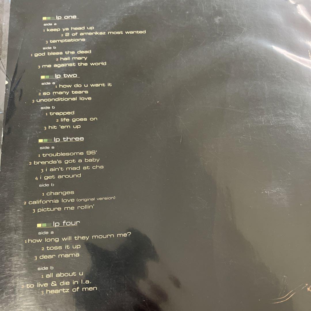 2パック　2pac レコード　難あり