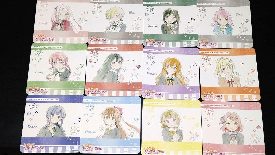 虹ヶ咲学園　有明　キッチンカーコースター