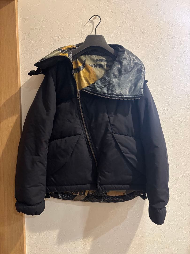 美品 カミシマチナミ リバーシブル ダウンジャケット 定価5万 デザイナーズ 美品 カミシマチナミ リバーシブル ダウンジャケット 定価5万 デザイナーズ