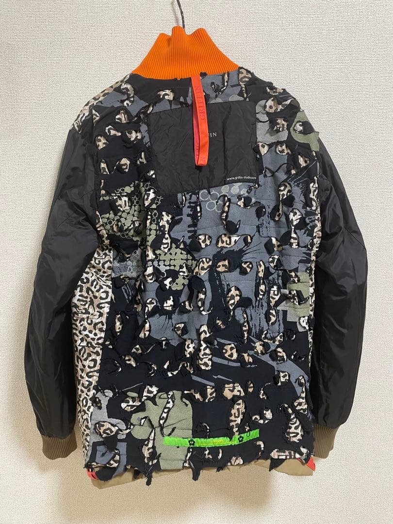 griffin レオパード柄リバーシブルジャケット griffin レオパード柄リバーシブルジャケット