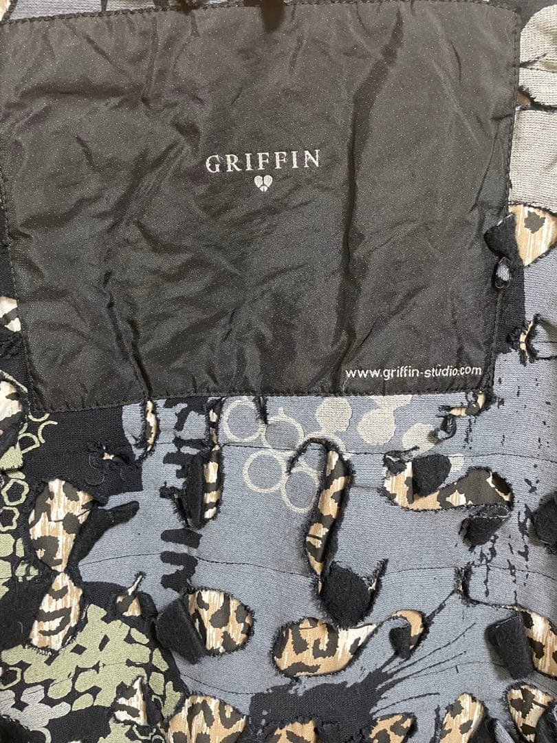 griffin レオパード柄リバーシブルジャケット griffin レオパード柄リバーシブルジャケット