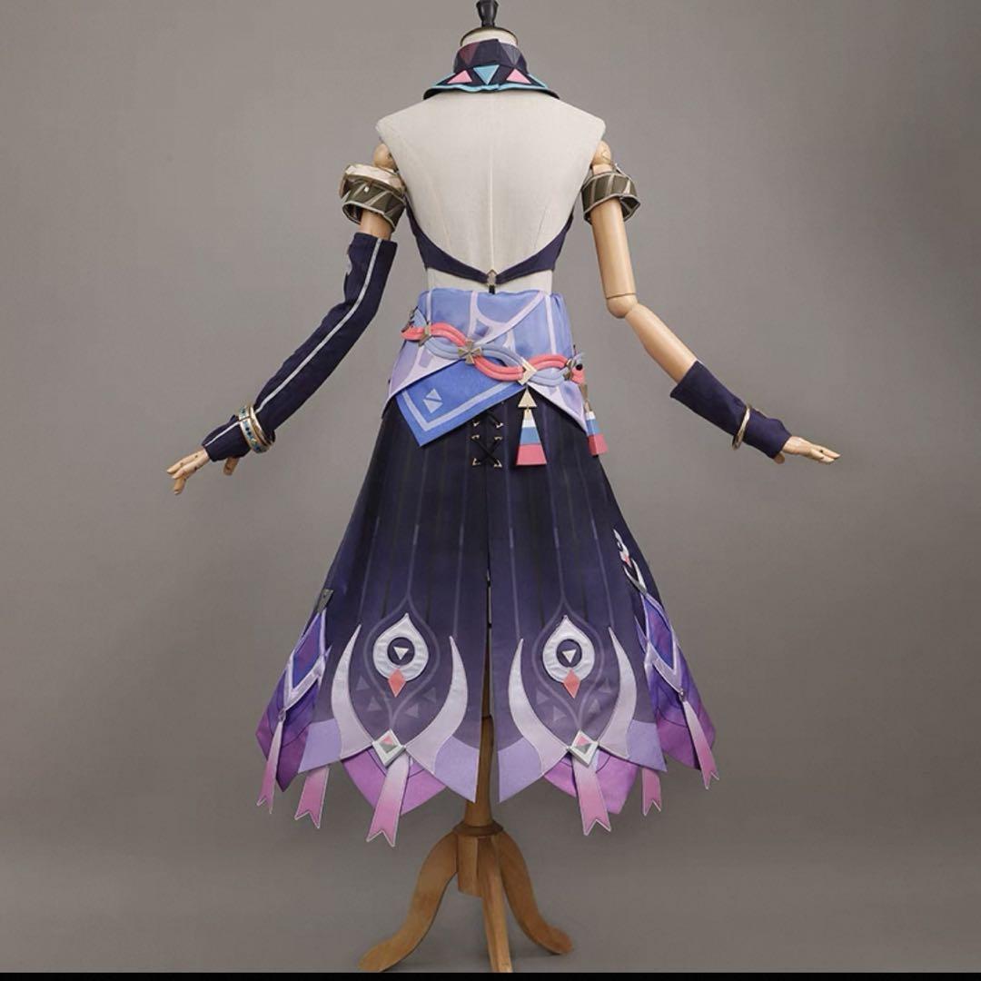 原神　シトラリ　コスプレ　衣装　ウィッグ