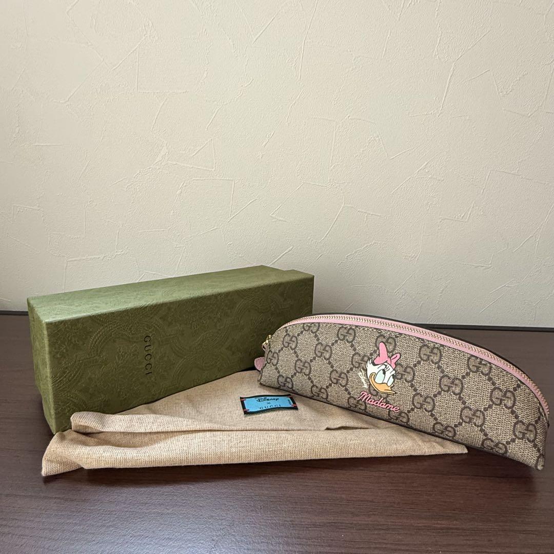 ★未使用★Gucci×Disney コラボペンケース Gucci×Disney グッチ ディズニー コラボペンケース デイジー