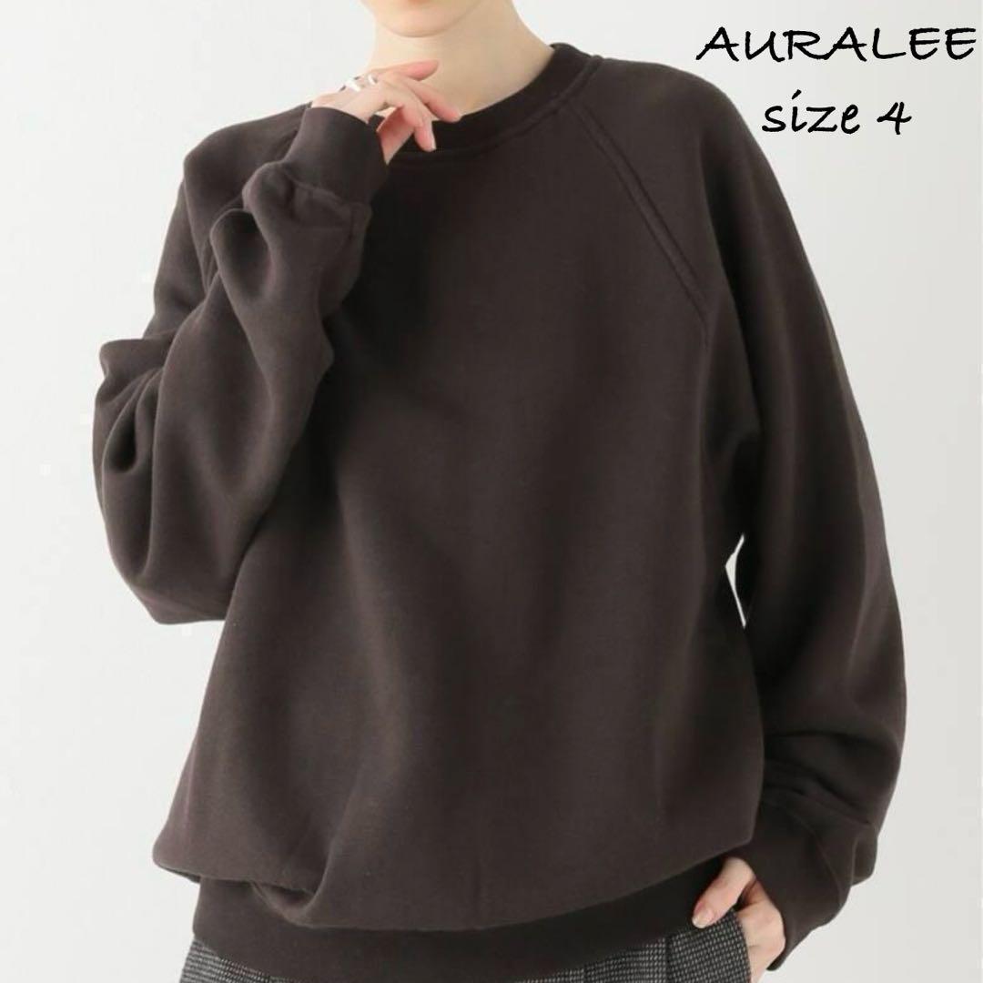 即完売★AURALEE FLUFFY SWEAT P/O トレーナー 4