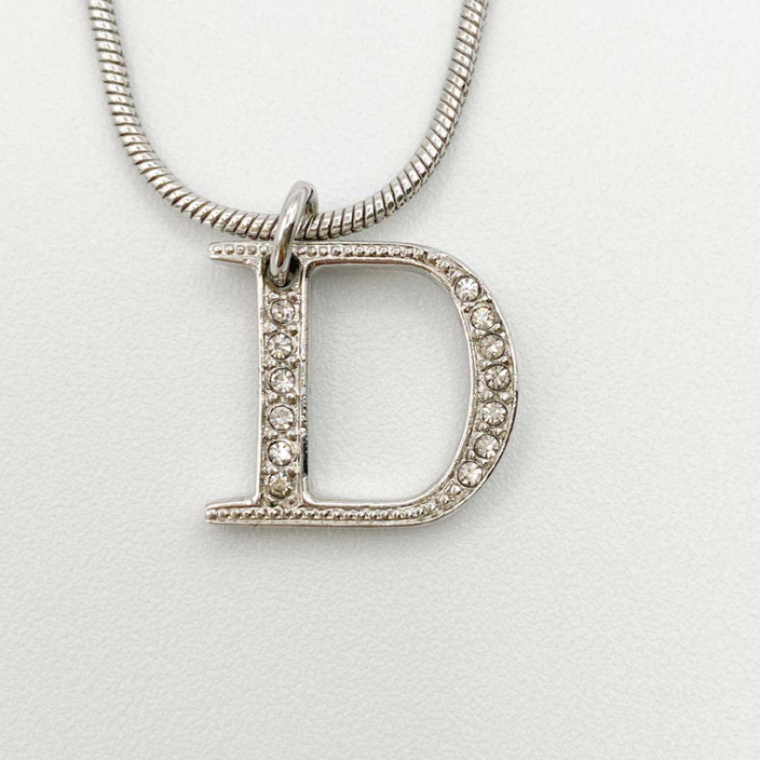 超美品】クリスチャンディオール ネックレス ペンダント ロゴ
