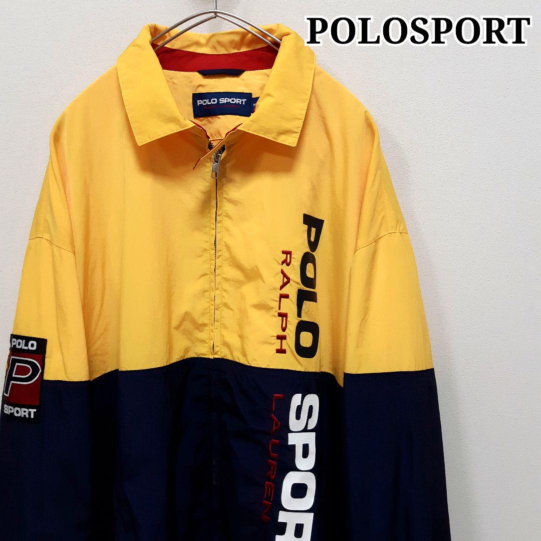 ポロスポーツ　POLOSPORT　ラルフローレン　ビッグロゴ　ナイロン　ブルゾン