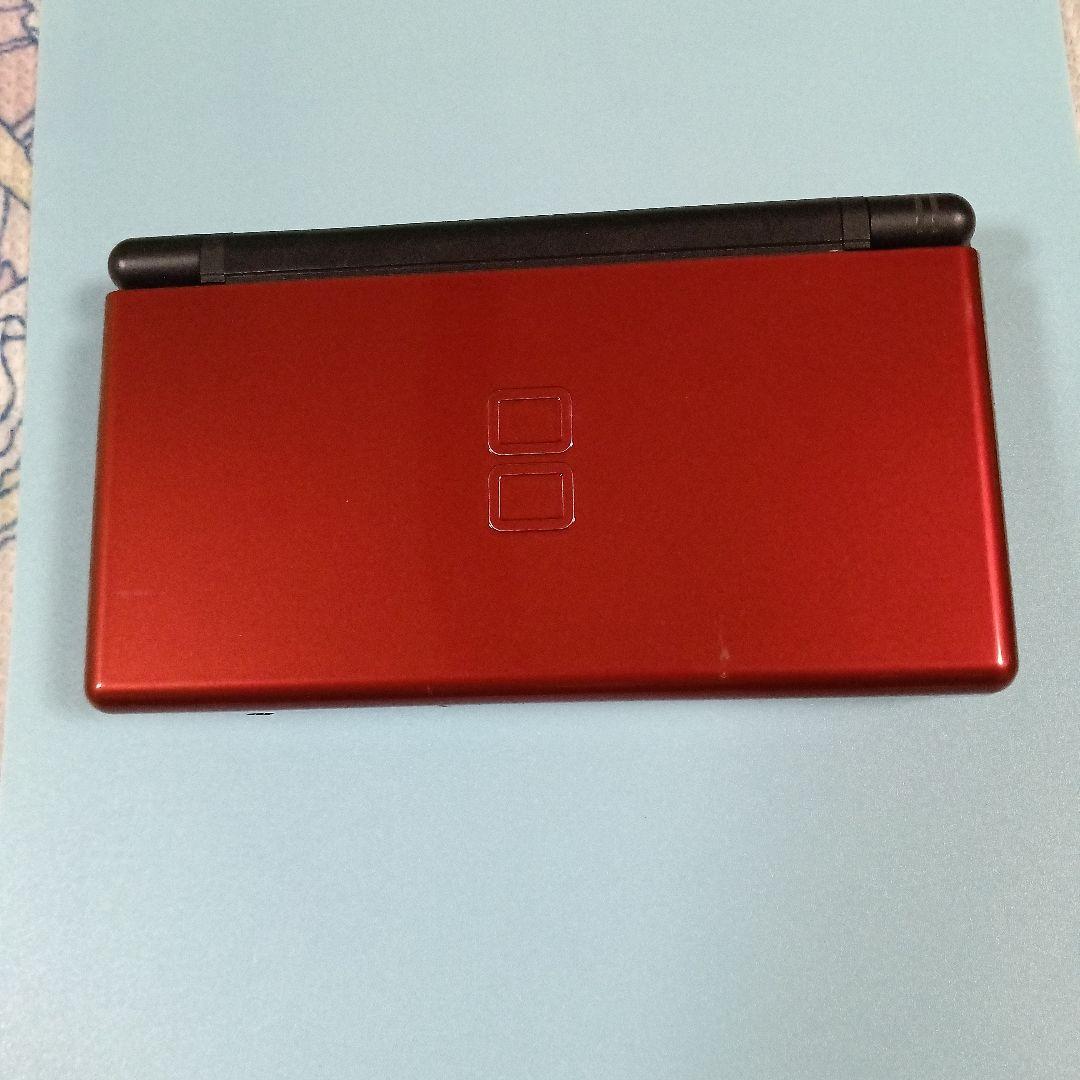 Nintendo DS Liteクリムゾンブラック本体と充電コードセット