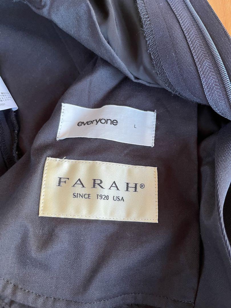 スーツ everyone FARAH wool adjustable trousers