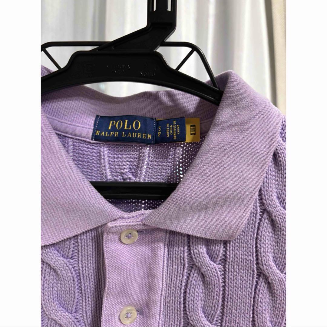 POLO RALPH LAUREN ラベンダー ポロシャツ 半袖