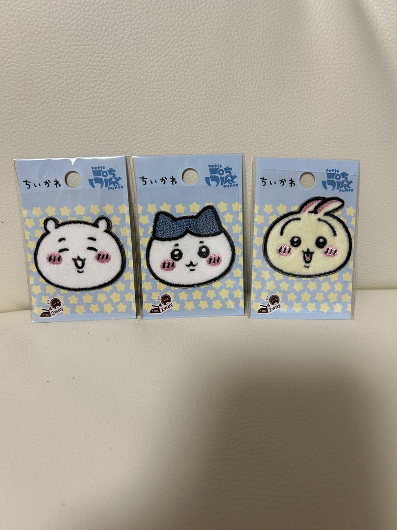 ちいかわ ワッペン シール&アイロン接着両用タイプ ちいかわ