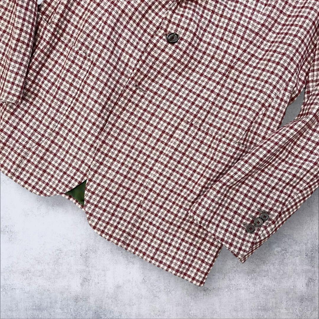 アルフォンソシリカ⭐️44⭐️定価32万‼️シルクJKボルドーガン