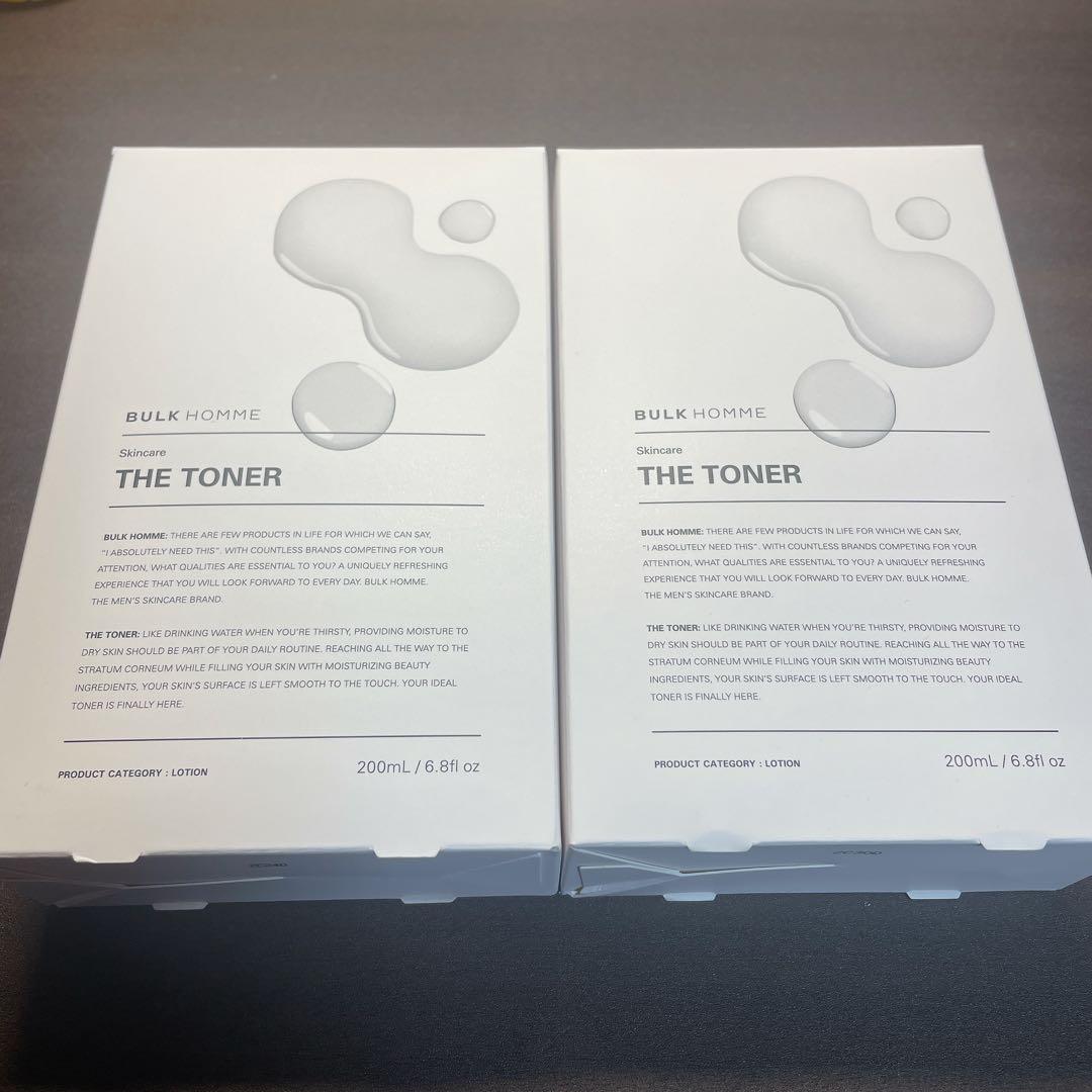 BULK HOMME THE TONER 200ml 2セット