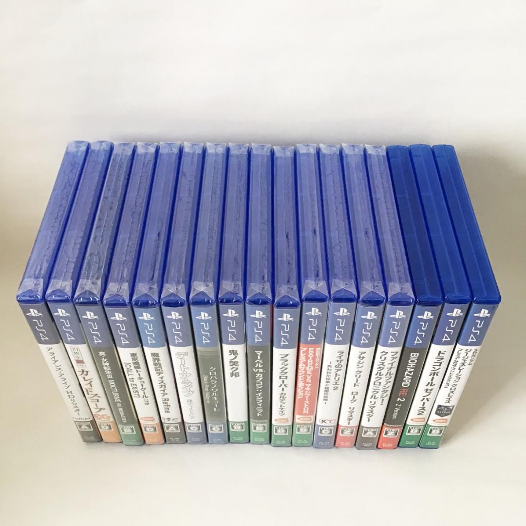 安価 ワタナベ PS4ソフト 17本まとめ売り PS4ソフト