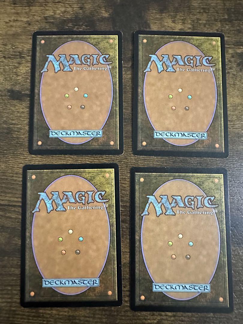 瞬唱の魔道士　英語　4枚セット