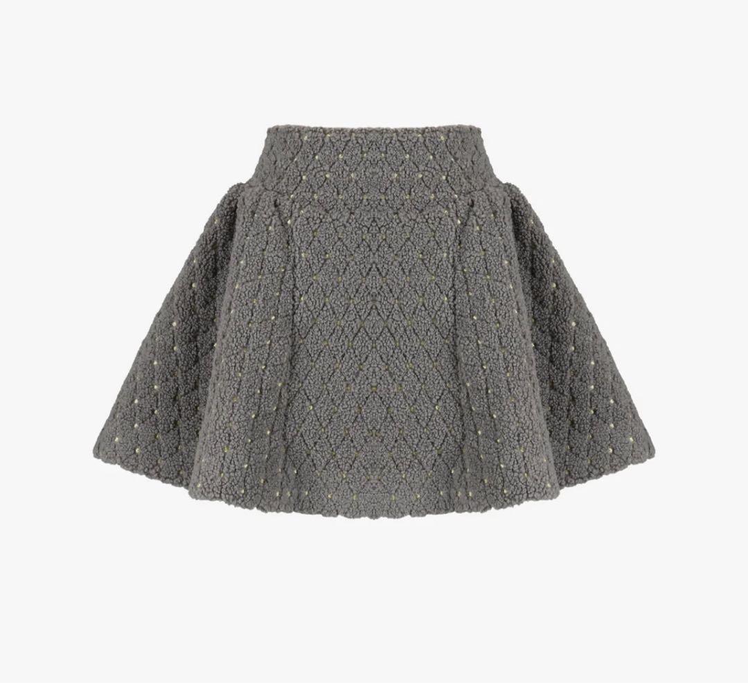 Bibiy. ODETTEBOAPLEATEDSKIRT