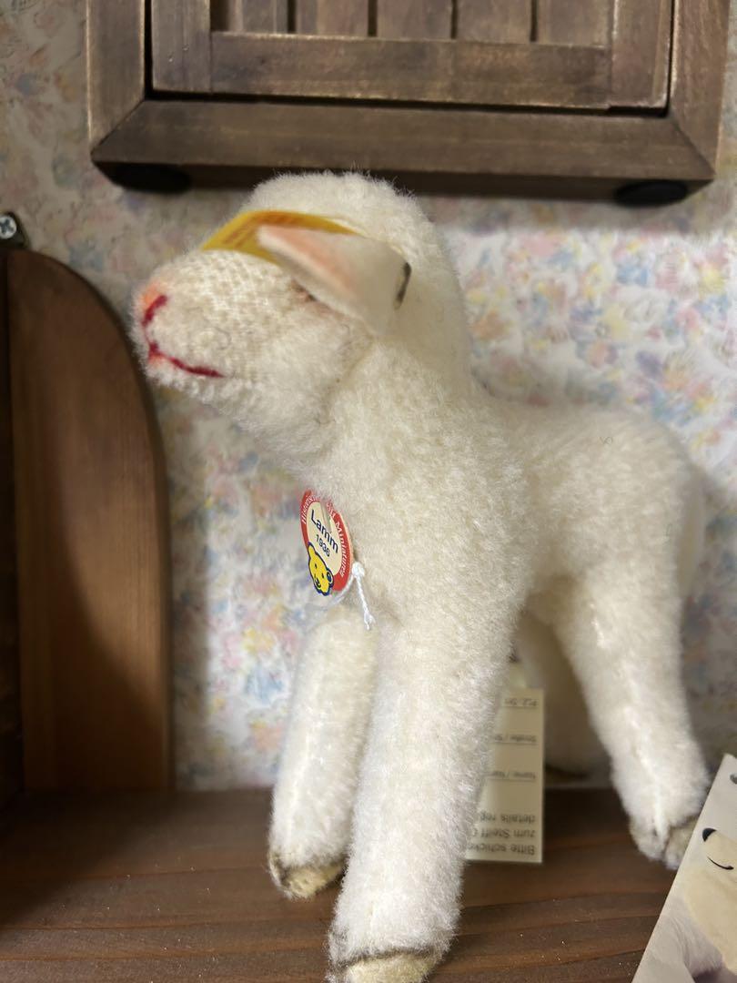 Steiff シュタイフ ラム ランビー1936 ひつじ羊14cm Steiff シュタイフ ラム ランビー1936 ひつじ羊14cm