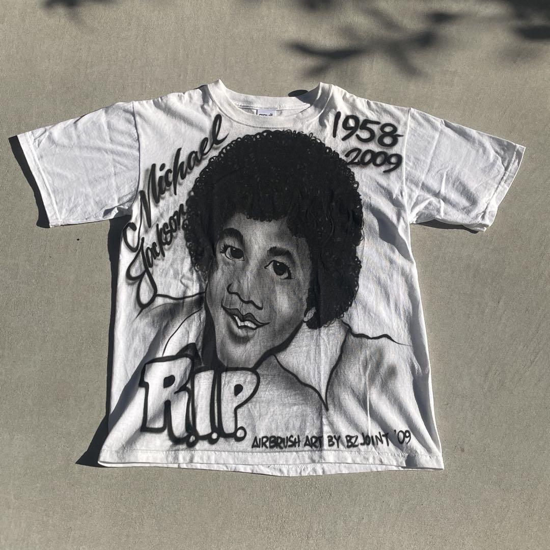 airbrush エアブラシ　tee Tシャツ　90s 00s