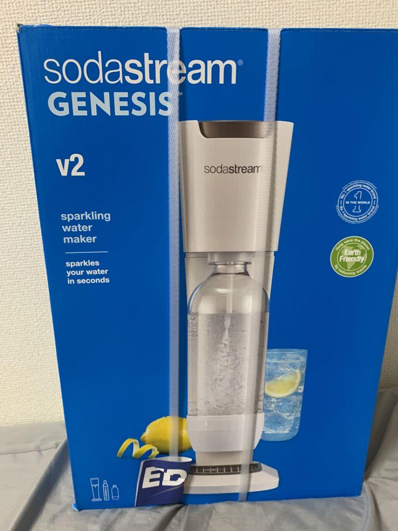 ソーダストリーム Genesis V2 スターターキット 美品 Amazon | ソーダストリーム Genesis v2(ジェネシス v2
