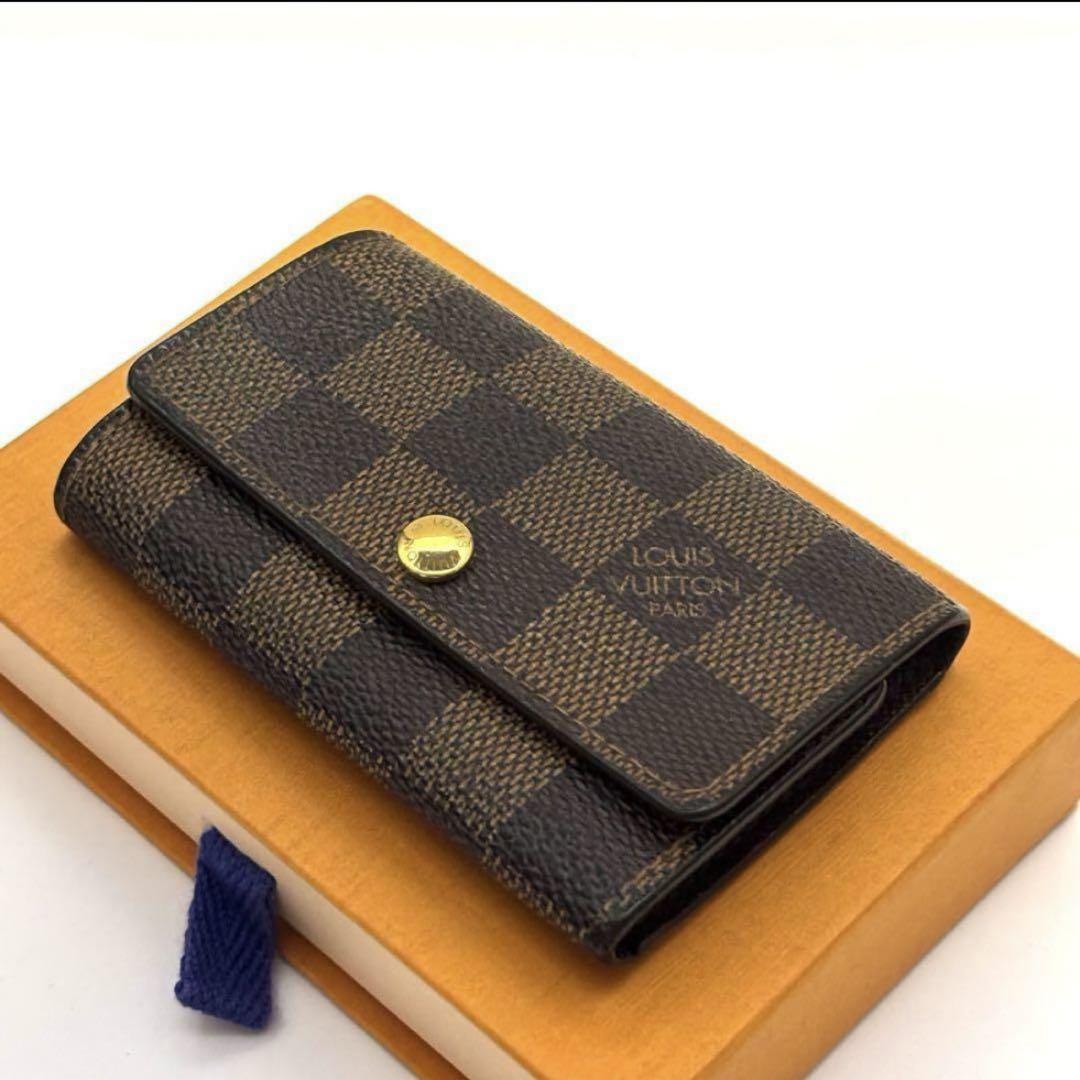 ⭐️新品並レベル⭐️ルイヴィトン⭐️ダミエ⭐️ミュレティクレ⭐️6連キーケース⭐️