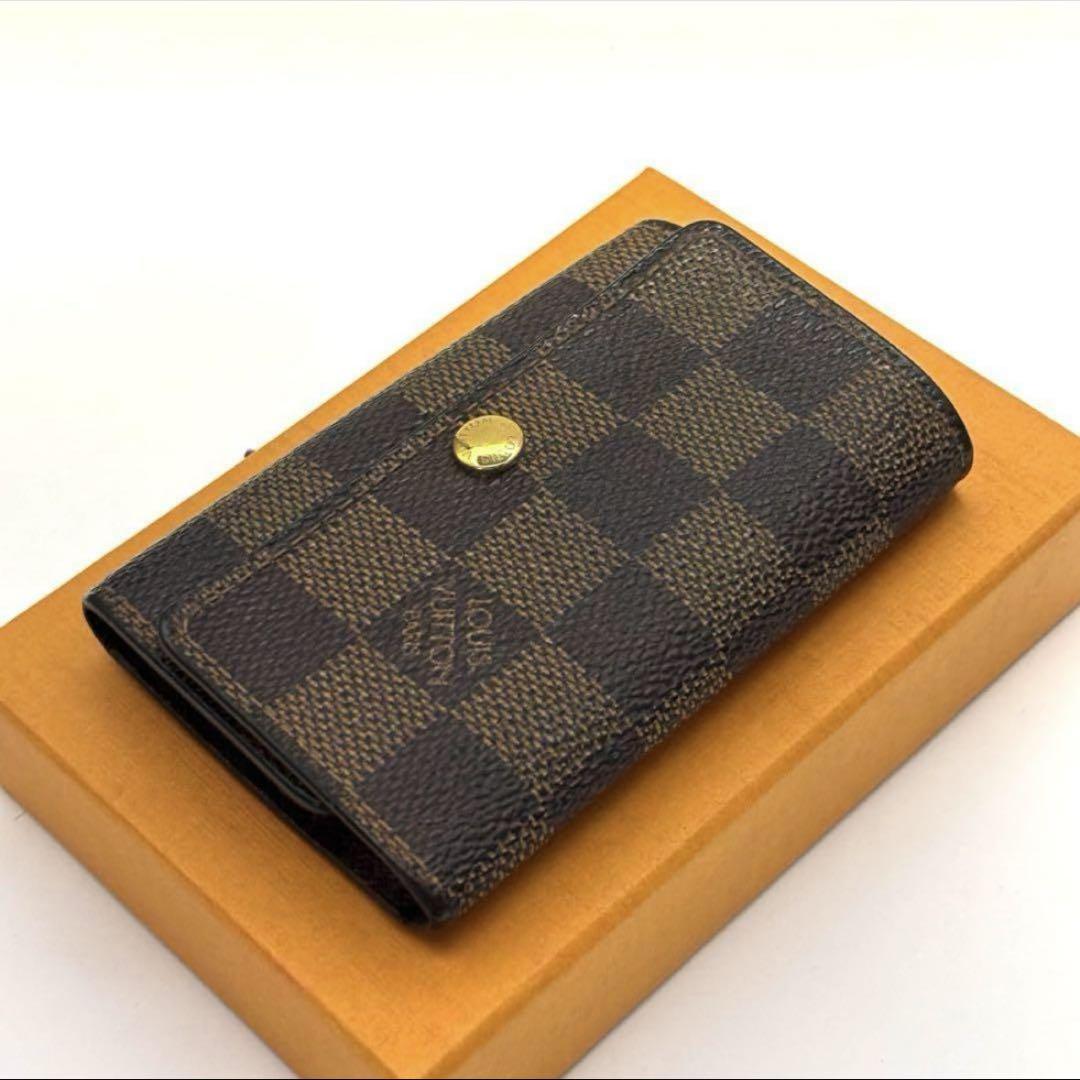 ⭐️新品並レベル⭐️ルイヴィトン⭐️ダミエ⭐️ミュレティクレ⭐️6連キーケース⭐️