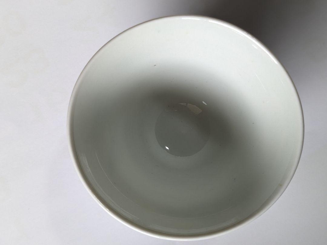 ♦古伊万里 染付山水賢人文様 江戸時代後期 そば猪口 酒器 茶碗 骨董品