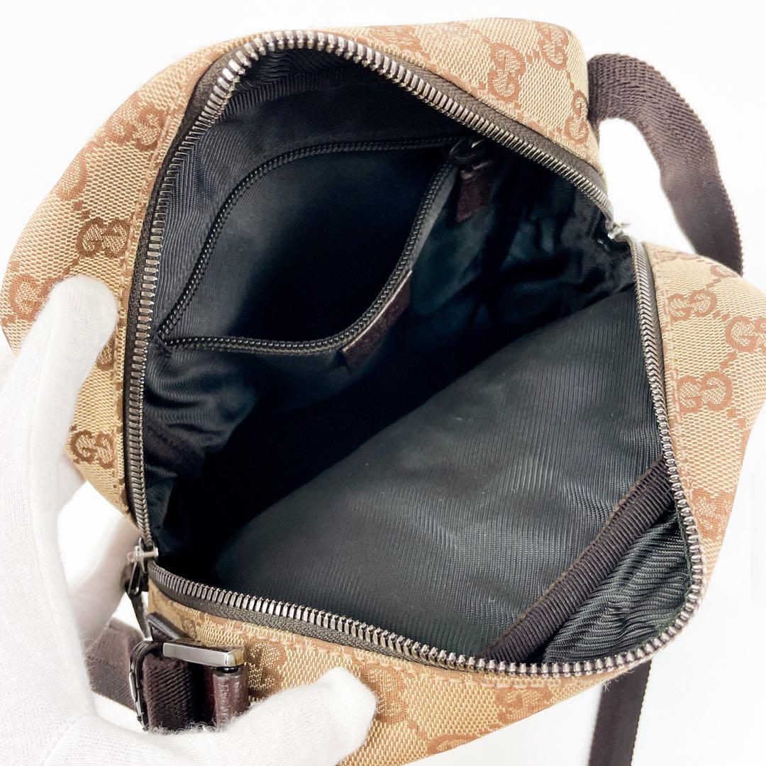 グッチ GUCCI ショルダーバッグ GG ロゴ クロスボディ キャンバス