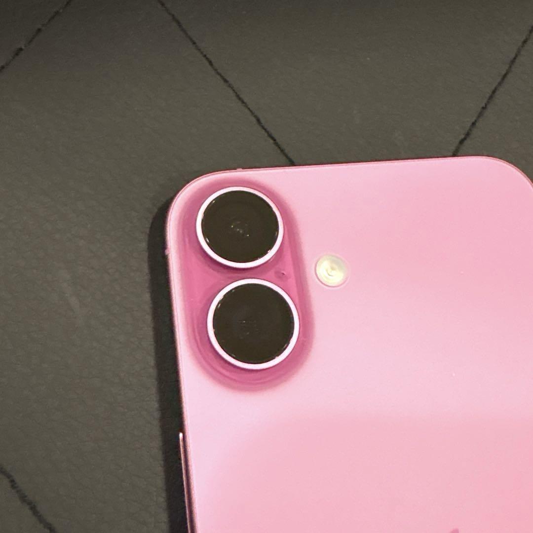 バッテリー100%】iPhone16Plus 128GB ピンク