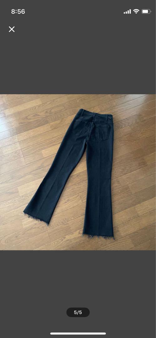 新品 MOTHER デニム ブラック 25 Deuxieme Classe