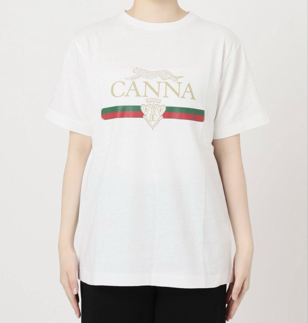 MUSE【AMERICANA/アメリカーナ】CANNA Tシャツ　ホワイト