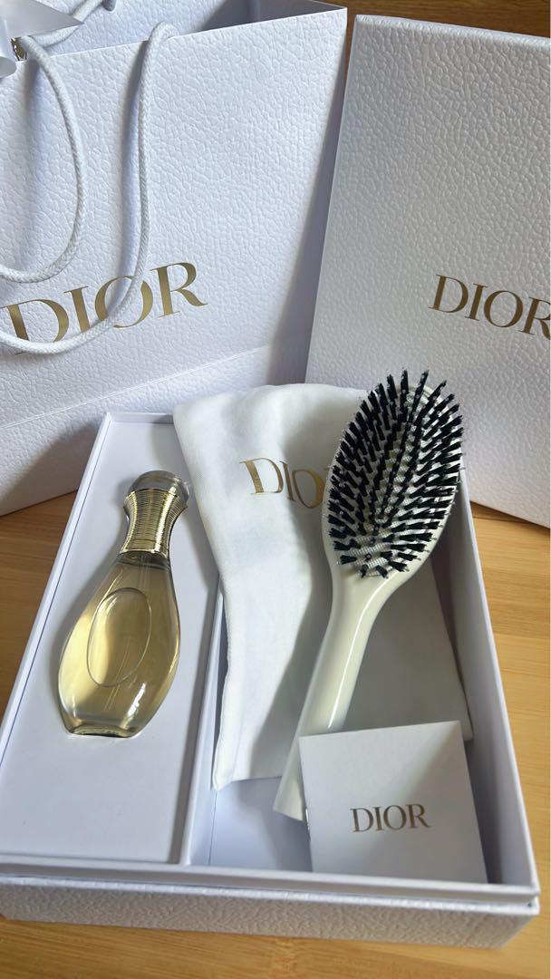 クリスチャンディオール　ヘアーブラシ Dior ヘアブラシ 香水 セット専用ポーチ付き - メルカリ
